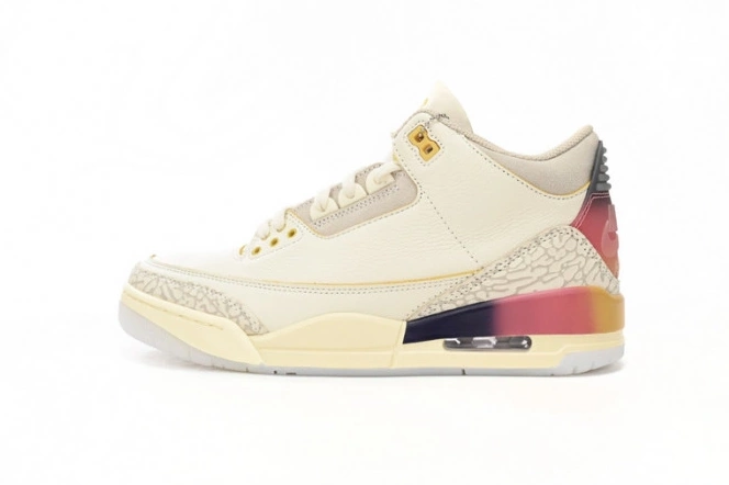Official Maikesneakers Sunset FN0344-901 Jordan 3 Balvin Medellin x Air J 0813